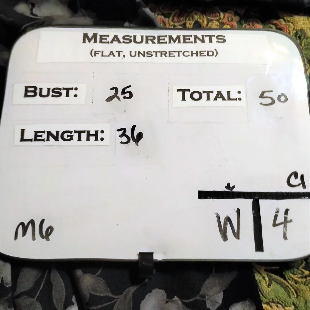 LONG Floral Vintage 80's Jacket EUC 1X - Picture 4 of 6